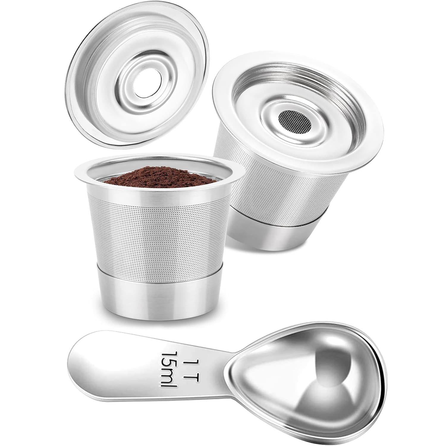 Stainless Steel Reusable K-Cup Coffee Filter for Keurig 1.0 Coffee Makers