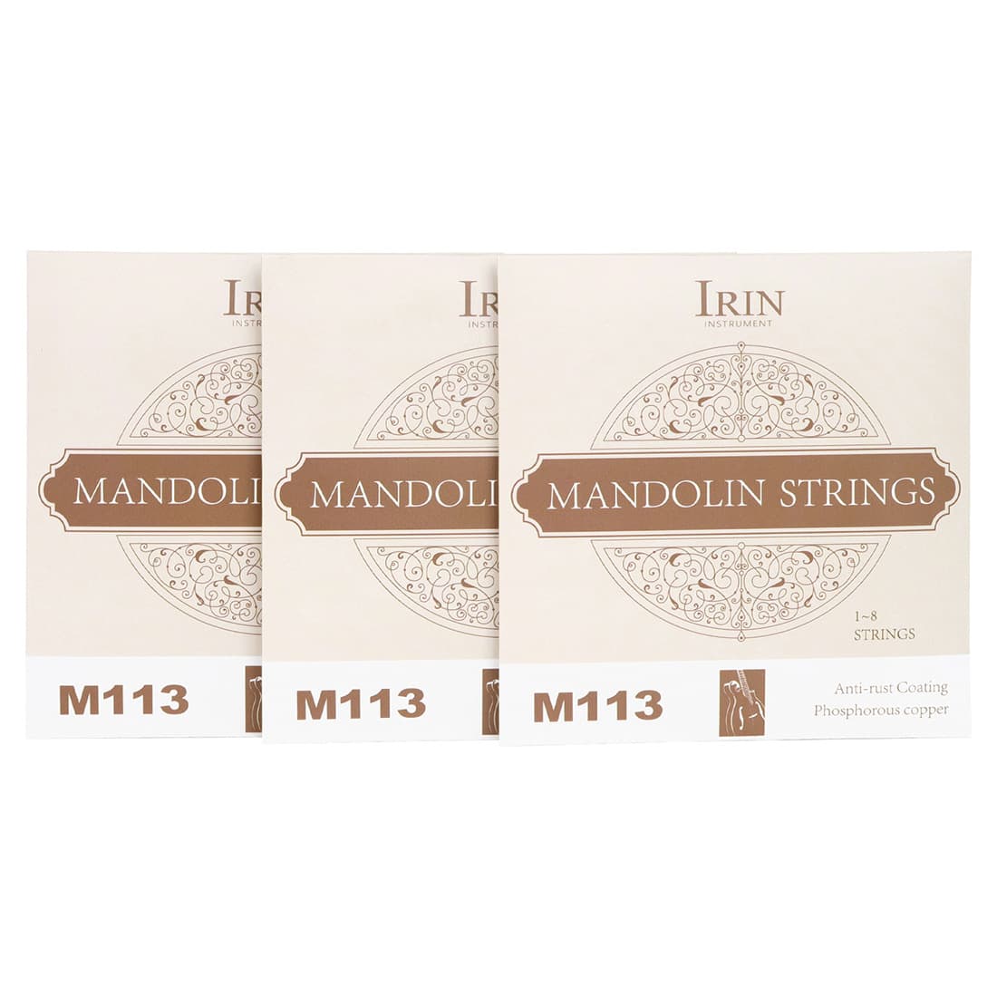 M113 mandolin strings 8-piece set of eight mandolin strings mandolin strings eight-string guitar string set