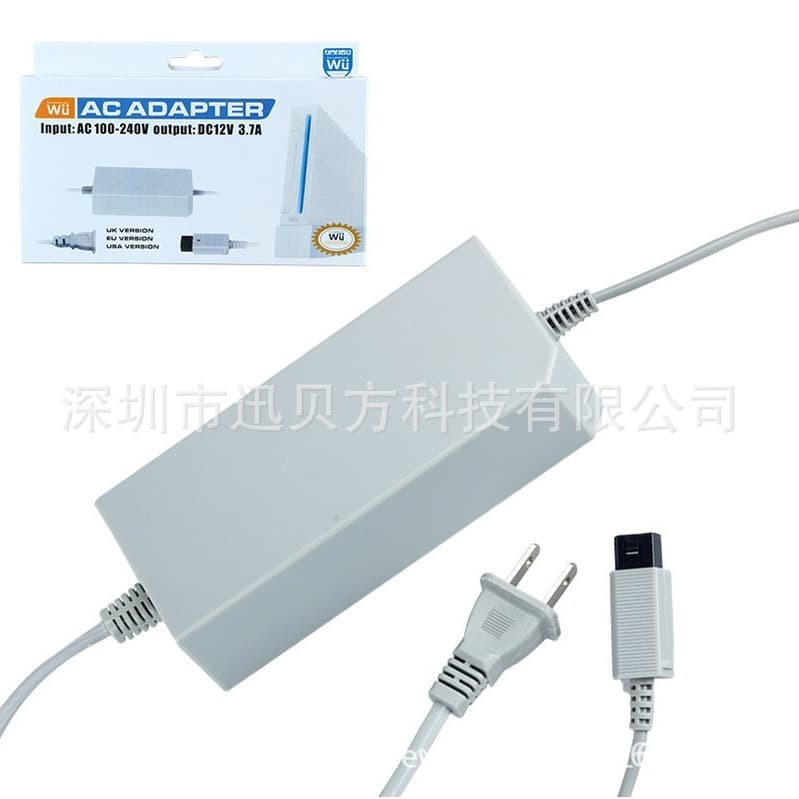 WII Original Power Brick, WII Game Console Original Power Brick, Charger, Power Adapter