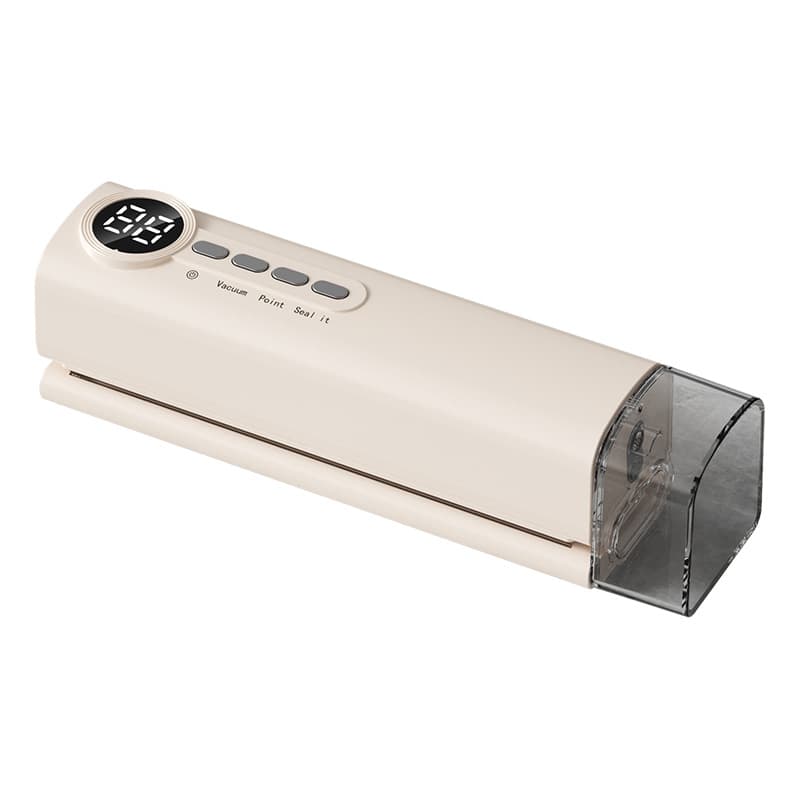 Mini Wireless Vacuum Sealer for Home Use, Rechargeable Food Vacuum Sealer for Freshness Preservation, Kitchen Packaging Machine