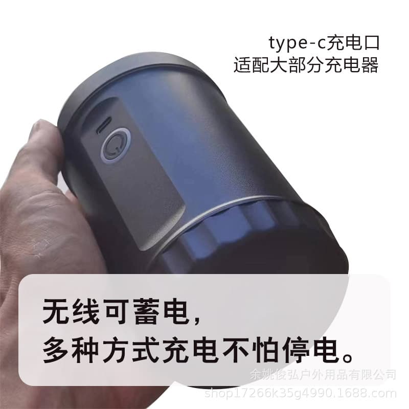 Inflatable Tent Wireless High-Pressure Electric Pump with Lithium Battery, Portable Electric Air Pump for Outdoor Tents