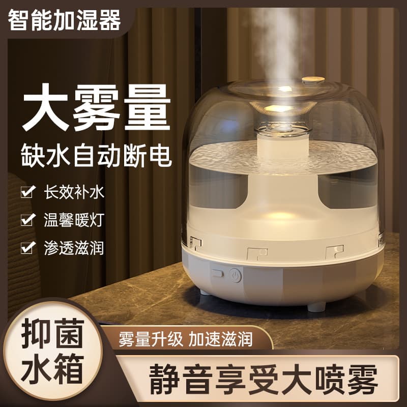 LED Humidifier, Desktop USB Humidifier Gift, Home Humidifier with Atomizer