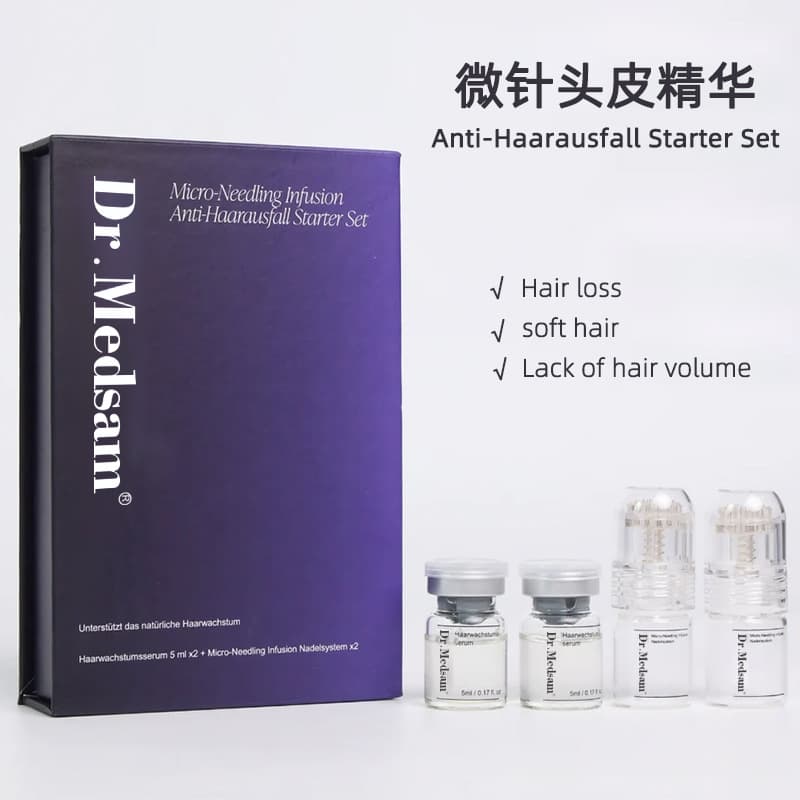 Hair Regrowth Micro-Needling Essence Customized Anti-Haarausfall Micro-Needling Infusion