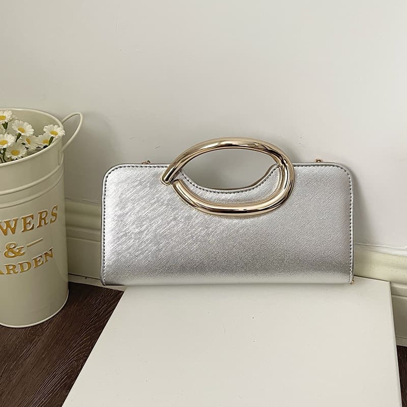 Cross-Border Women's Exquisite Clutch Bag European and American Fashion Chain Bag Banquet Bag Party Bag Single Shoulder Crossbody Bag