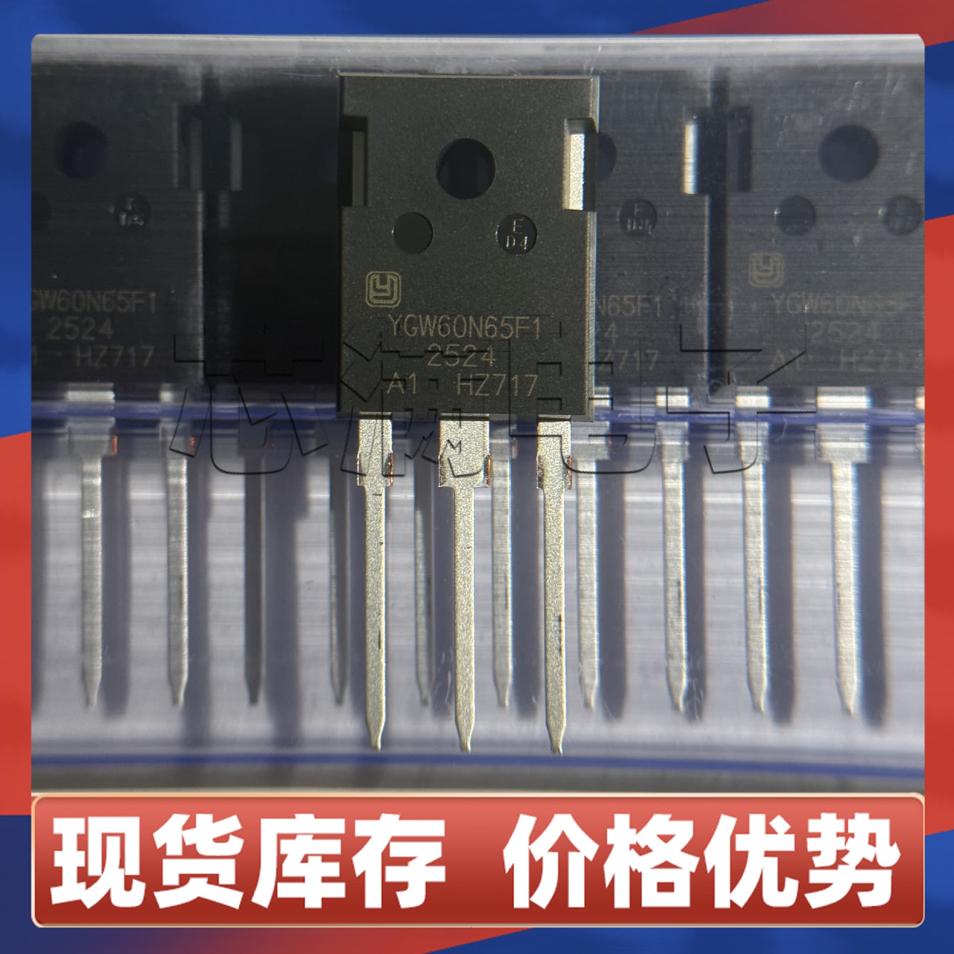 Original YGW60N65F1 650V 60A Through-Hole TO-247 IGBT High Power Transistor YGW60N65F1A1