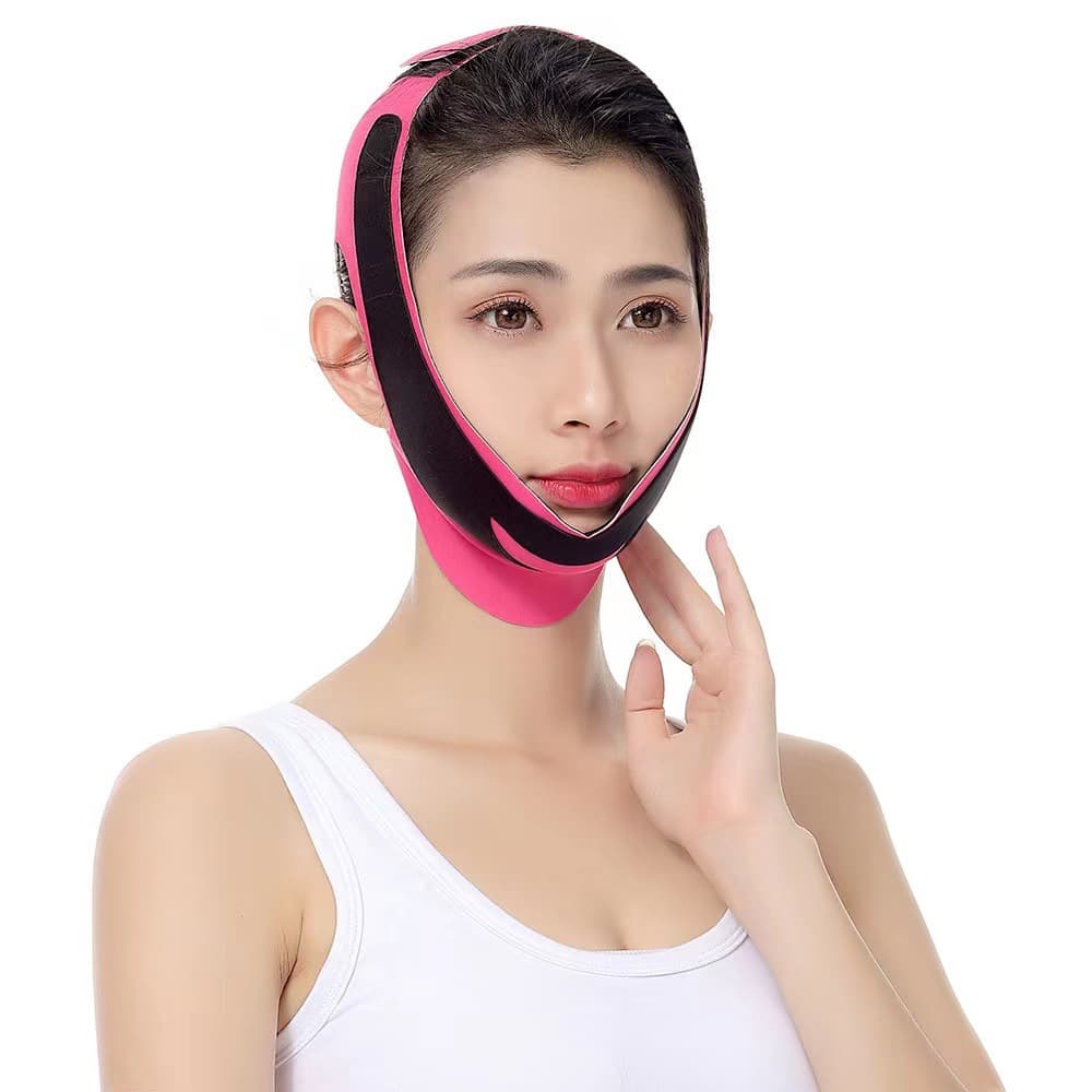 Gold Bar Face Slimming Massager V-Shape Face with V-Shape Bandage Mask Face Sculpting Device V-Shape Face Tool V-Shape Face Miracle