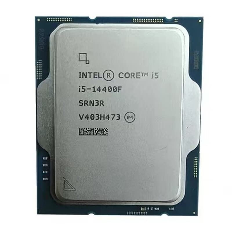 Intel i5 14400F CPU Tray Processor Without Integrated Graphics, Compatible with B760M, 10-Core, Other, In Stock