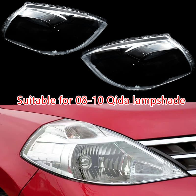 Headlight Lens Cover for 08-10 Tiida Yida, 08 Tiida Yida Clear Headlight Lens Housing