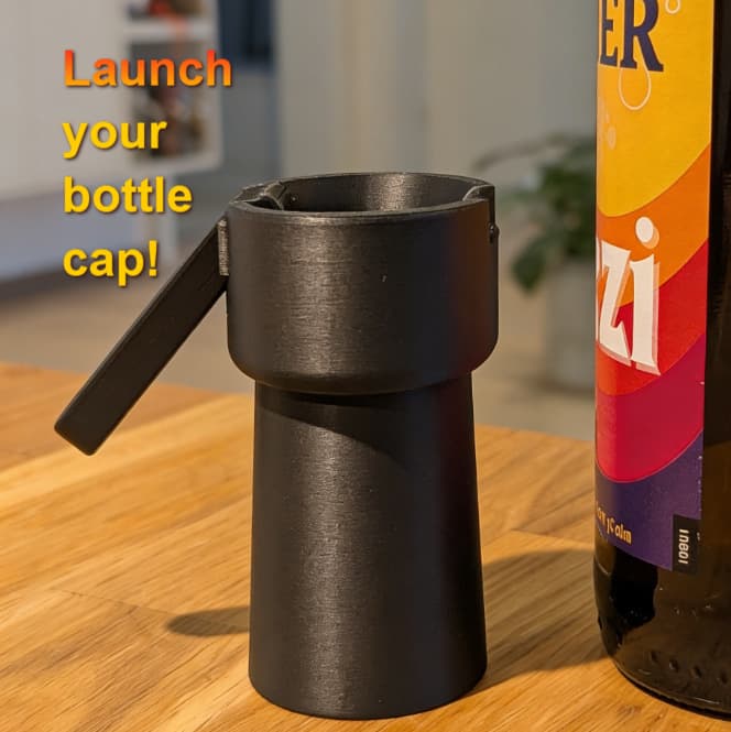 Cross-border Creative Bottle Cap Launcher Practical Tool Beer Bottle Opener