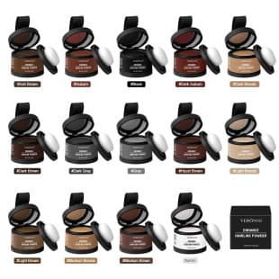 VERONNI Hairline Fluffy Powder, Contour Shadow Powder to Fill and Define Forehead Hairline
