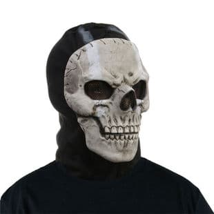 Call of Duty Warzone Ghost Skull Mask Party Halloween Horror Prop Latex Face Cover Scary