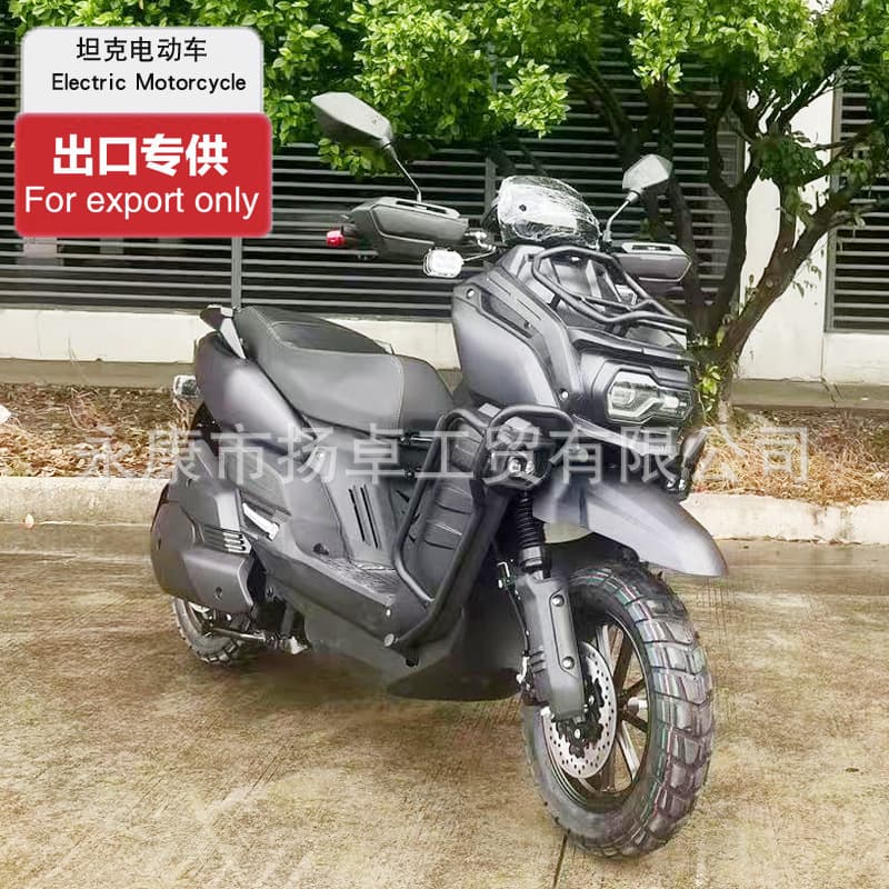 Cross-border Qijue Tank Third Generation Electric Motorcycle 72V Lithium Battery High-Speed Electric Scooter Wholesale