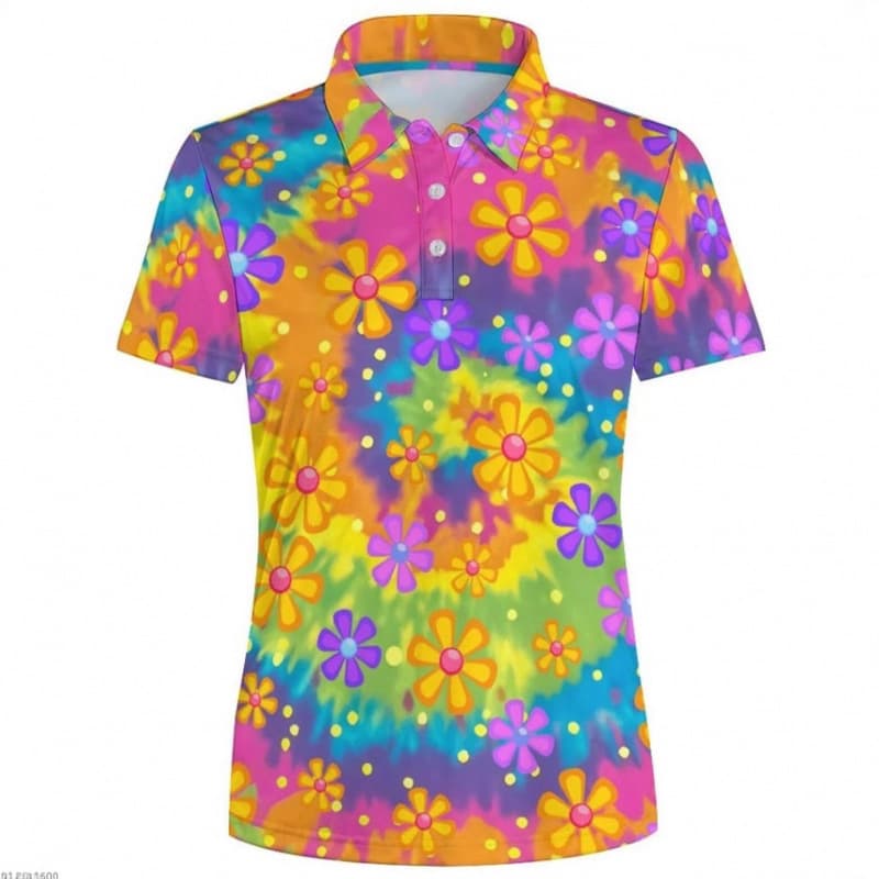 2026 New Cross-Border Fashion Women's T-Shirt Trendy Stylish 3D Digital Print Short Sleeve Polo Shirt