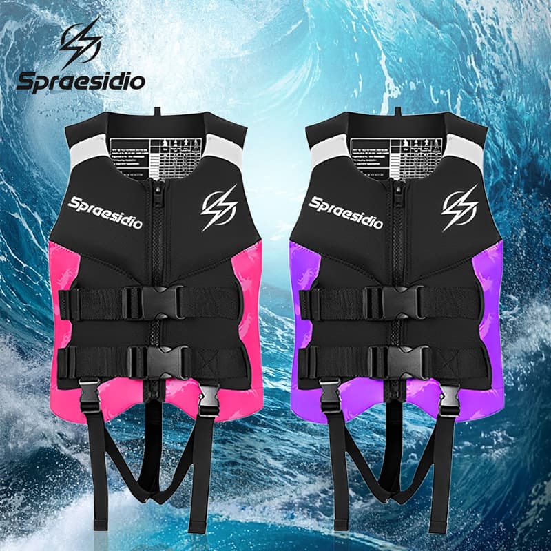 Fishing life jacket for men and women, adult swimming, sea water rescue vest, adult sea vest, protective diving