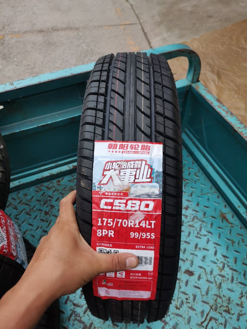 Chaoyang tire 175/70R14C H550 thickened 8-ply for Wuling Rongguang, Hongguang, load capacity 175/70R14LT