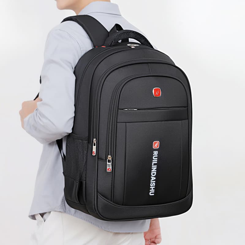 Wholesale Business Laptop Bag Men's Casual Versatile Backpack Large Capacity Sports Outdoor Travel Bag with Logo Printing