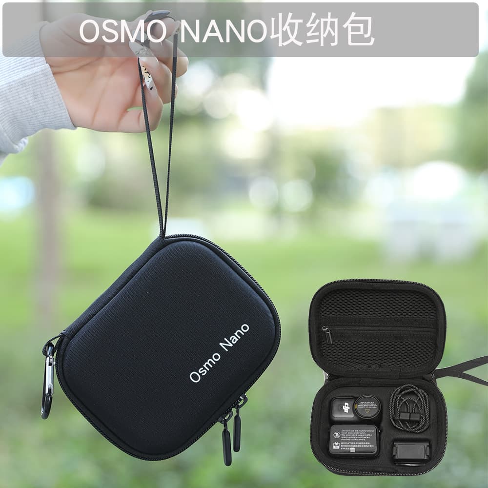 BKANO Compatible with DJI Osmo Nano Storage Bag Thumb Stabilization Camera Case Storage Box Portable Pouch