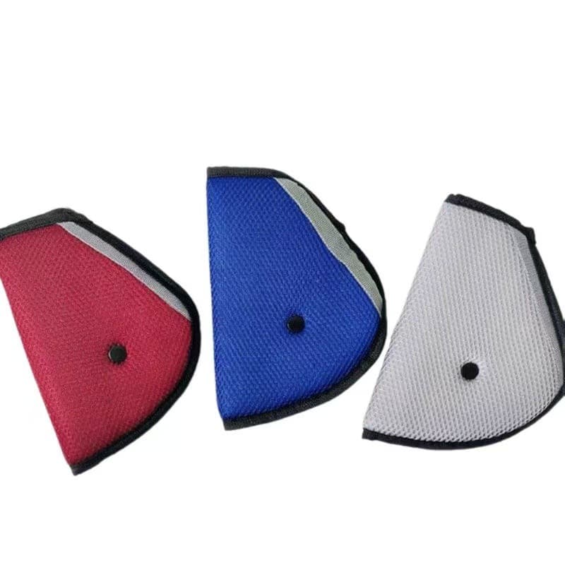 Car Child Mesh Seat Belt Adjuster, Vehicle Practical Seat Belt Triangle Fixer, Seat Belt Cover
