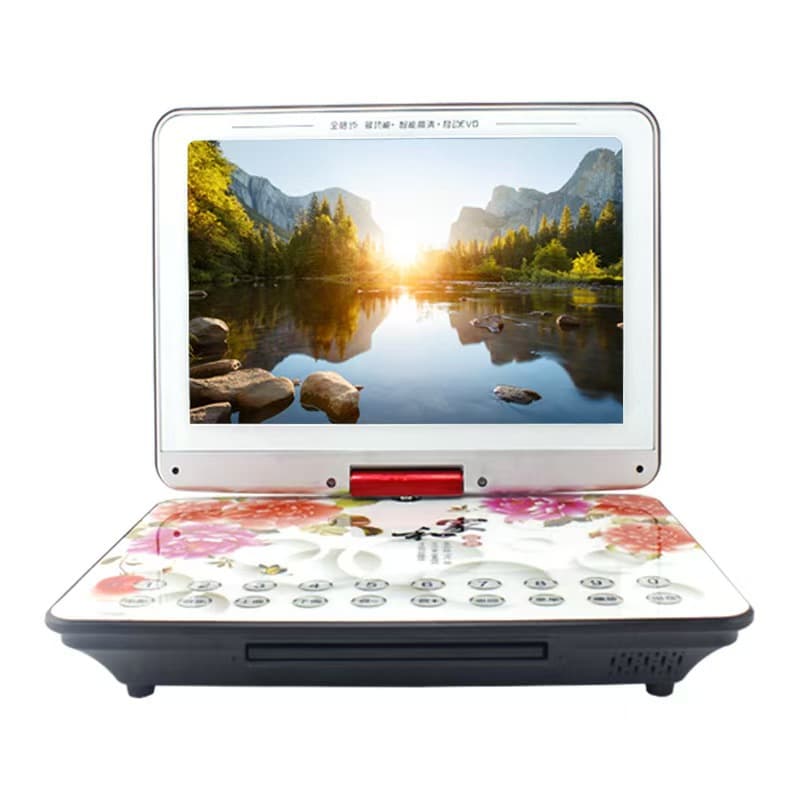 XY-1010 full format mobile DVD card insertable USB disc player DVD video player