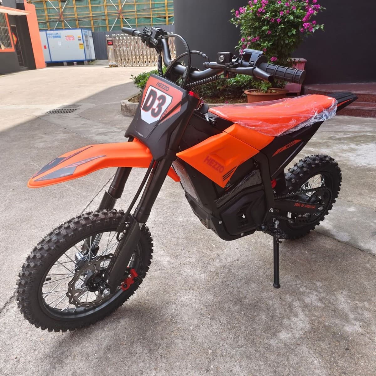 HEZZO 60V 6000W Electric Motorcycle Dual-Wheel High-Power Long-Range Electric Off-Road Bike