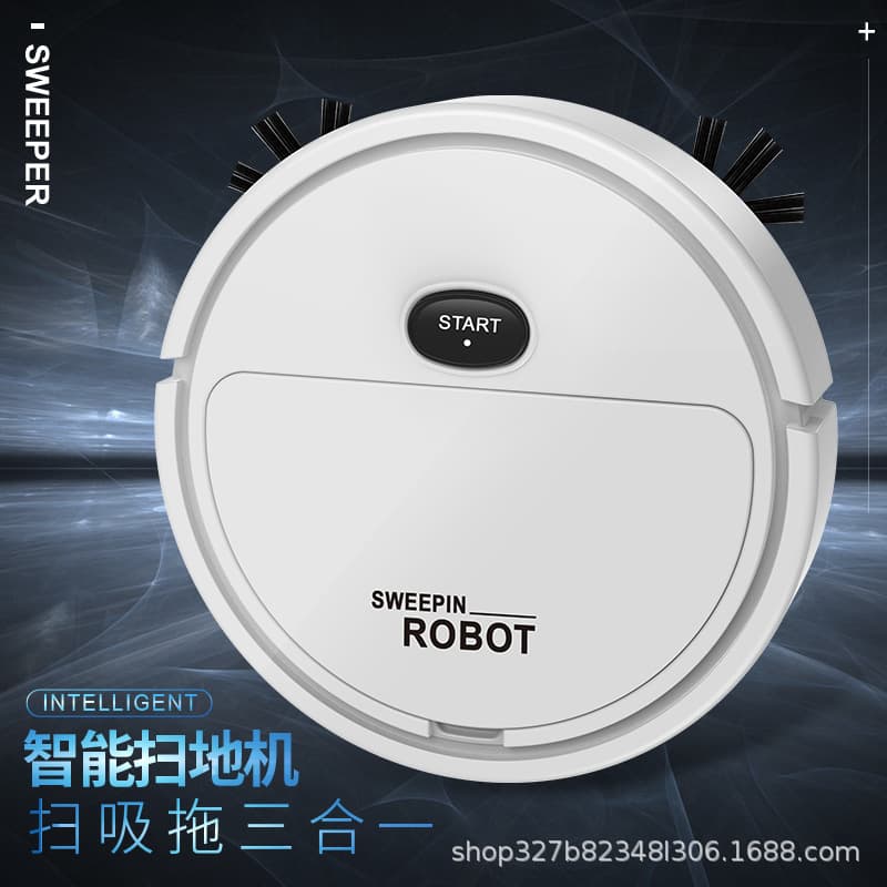 Factory Direct Lazy Home Robot Vacuum Cleaner Smart Sweep, Suction, and Mop 3-in-1 Robot Meeting Gift Drop Shipping