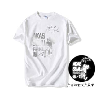 Guangzhou Yiyide Garment Factory Anime Kuroko's Basketball Akashi Seijuro Kise Ryota Short Sleeve T-Shirt Men
