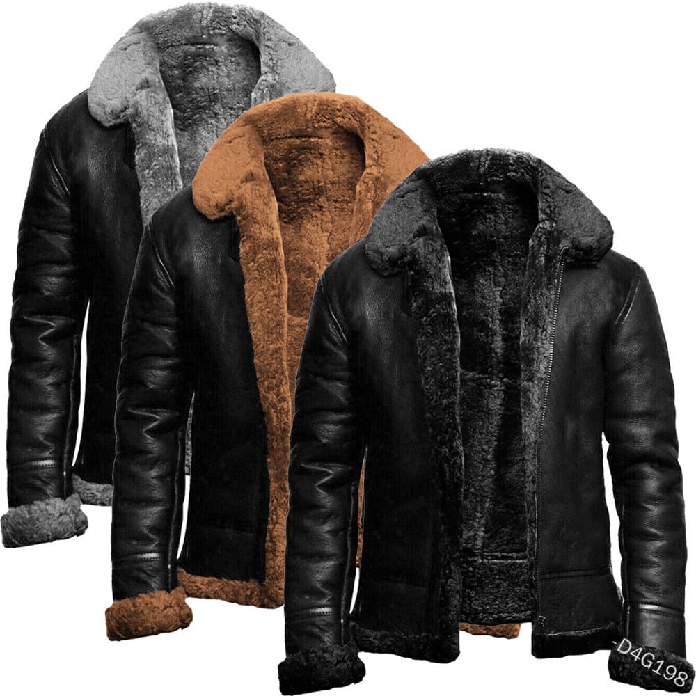 European and American new products 2023 fur all-in-one jacket wholesale thickened fur imitation fur Amazon men's jacket