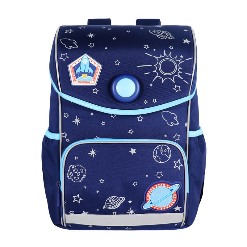 Cross-border Spine-Protecting Astronaut Boy Cartoon Waterproof Oxford Cloth Kids Primary School Backpack