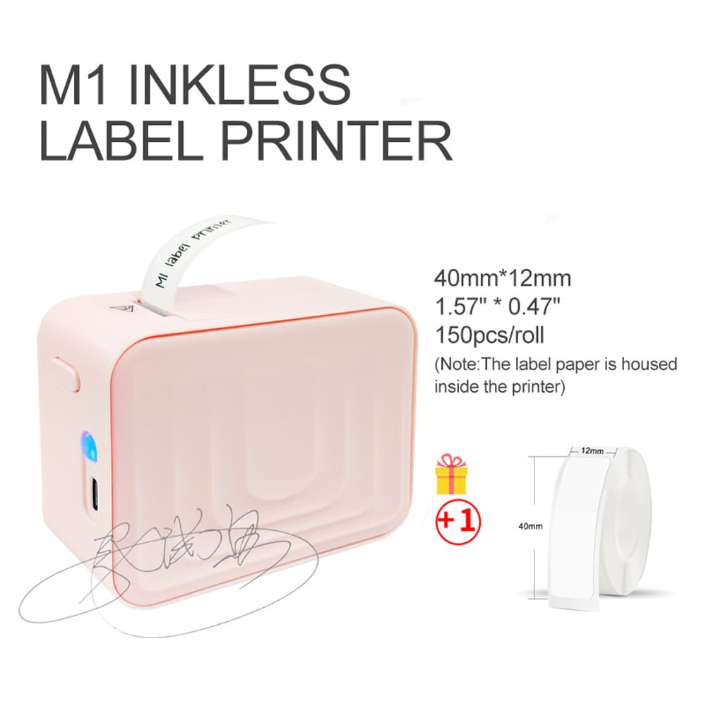 Mini Printer Portable Inkless Label Maker Cross-Border Thermal Label Printer
