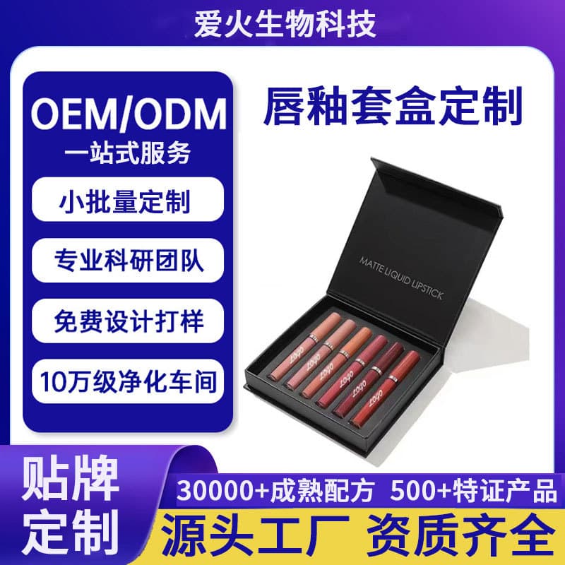 Custom Lip Gloss Set OEM for Export Overseas