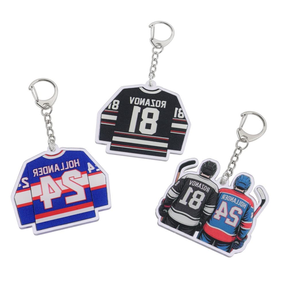 New Movie HEATED RIVALRY Showdown Printed Acrylic Pendant Fan Gift