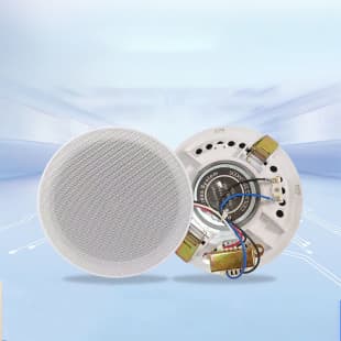 Constant Voltage Ceiling Speaker Commercial Ceiling Speaker Public Address System Fire Background Music Speaker Wholesale