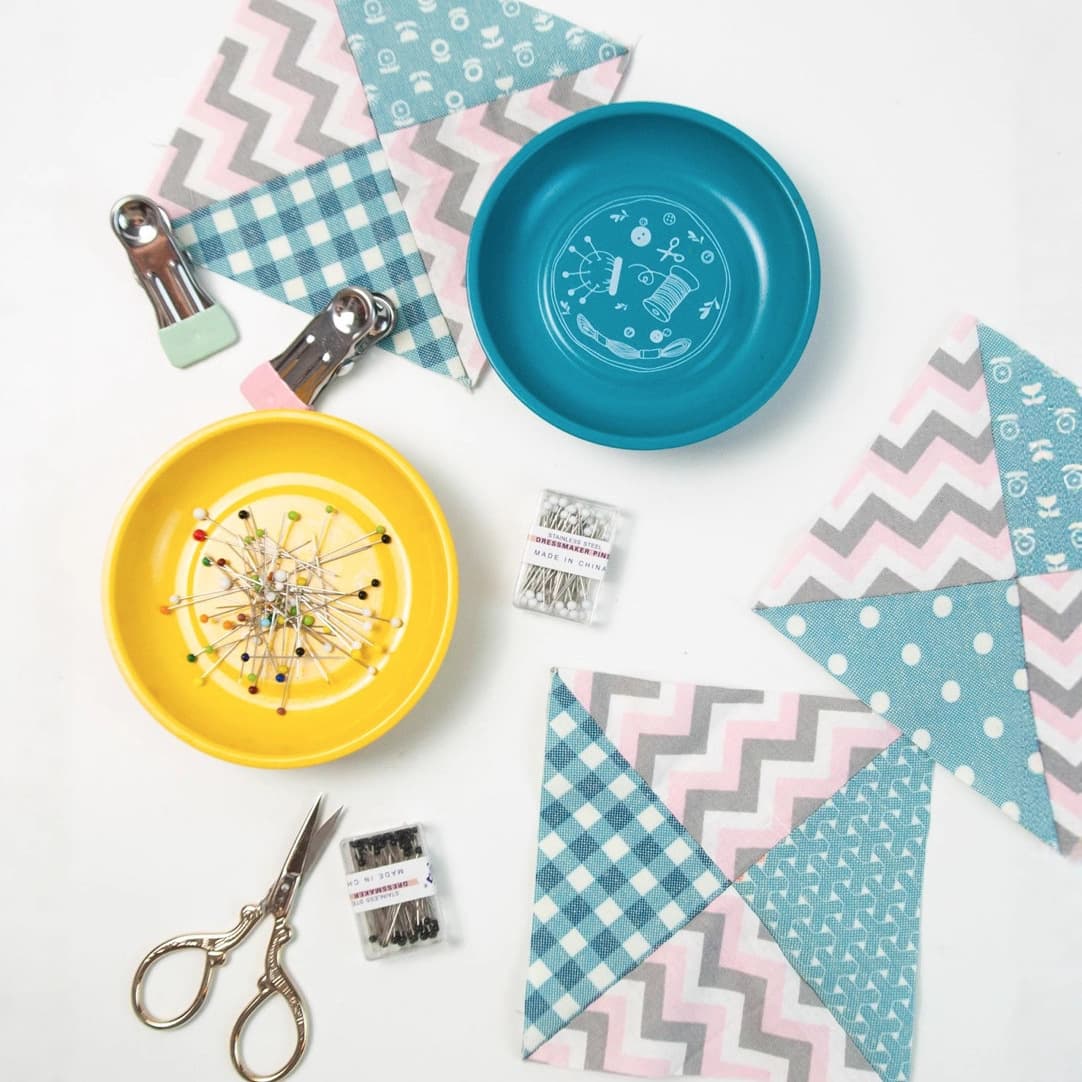 Sewing Tools Color Magnet Storage Magnetic Bowl Needle Bowl Patchwork Storage Tool Magnetic Pin Dish