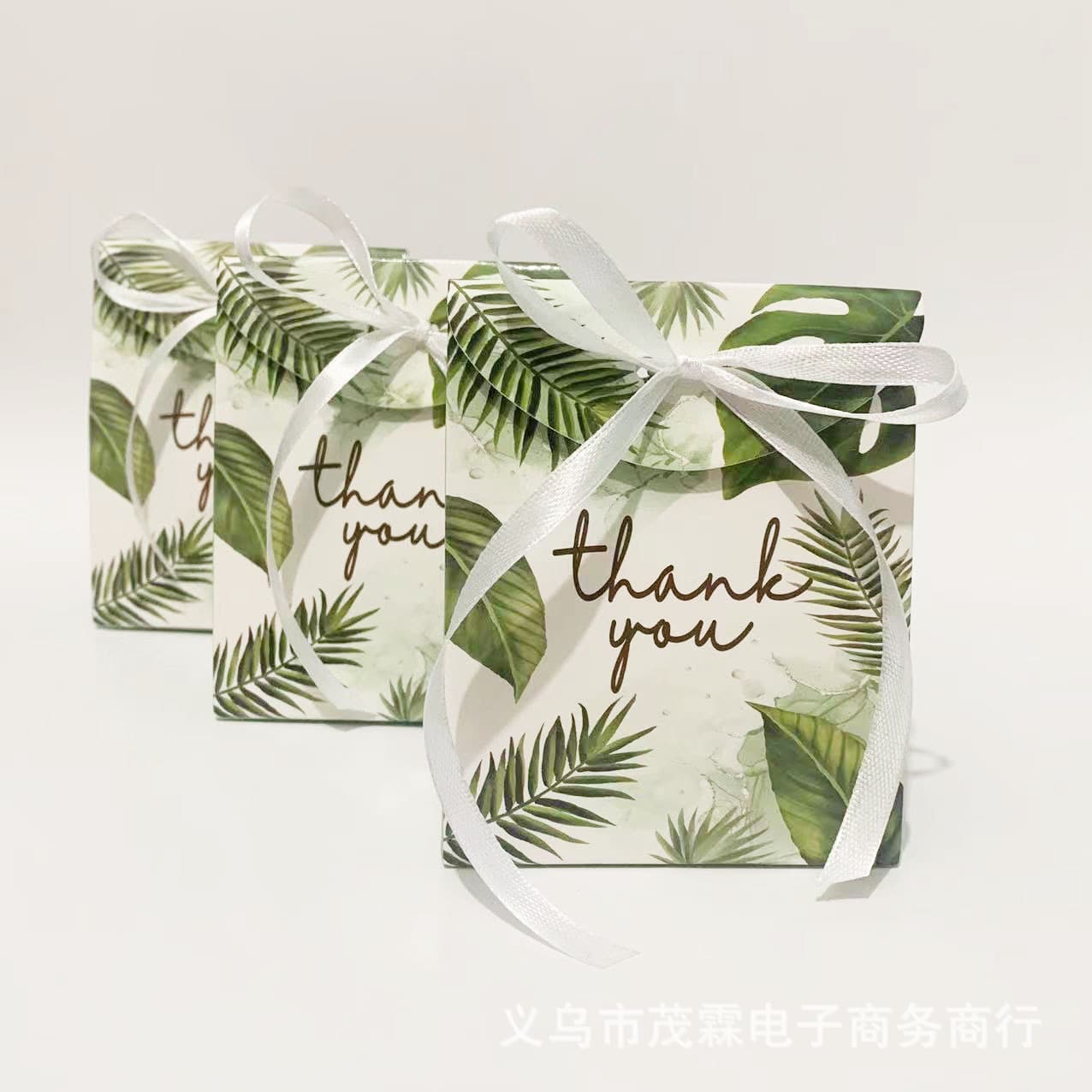 Cross-Border Hot-Selling Forest-Themed Wedding Candy Boxes, Foreign Trade Festival Gift Packaging In-Stock
