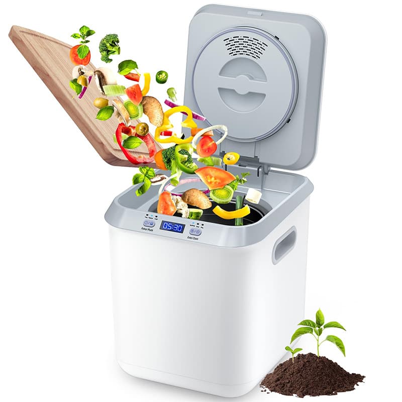 Kitchen Food Waste Processor Electric Composter New Cross-border Smart Home Kitchen Food Waste Disposal Machine