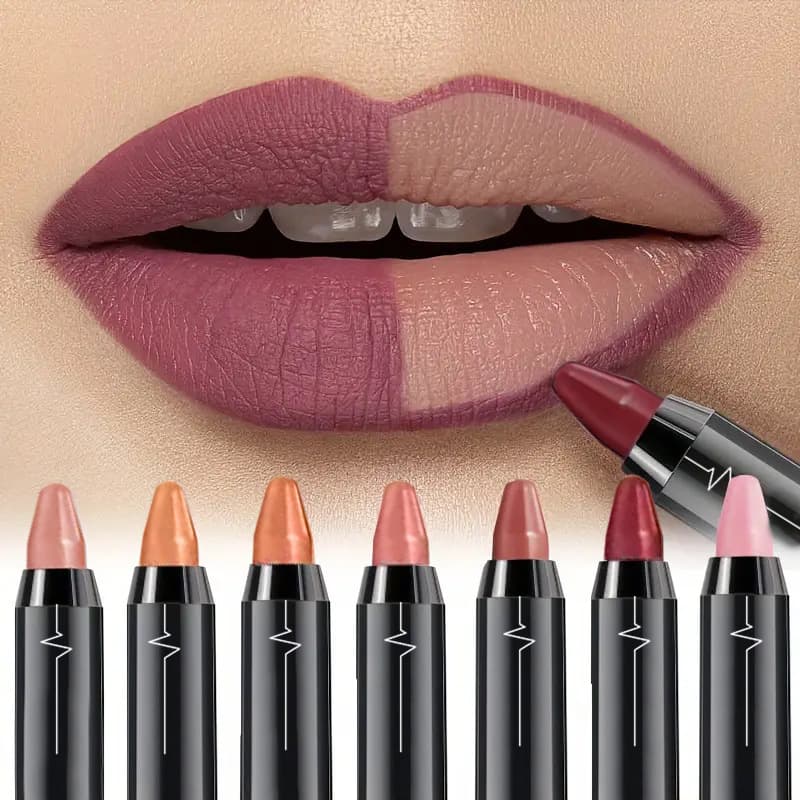 <Hot Export Product> MOLIANJI Lipstick Pencil Lip Liner Waterproof Smudge-Proof Enhances Complexion Wholesale