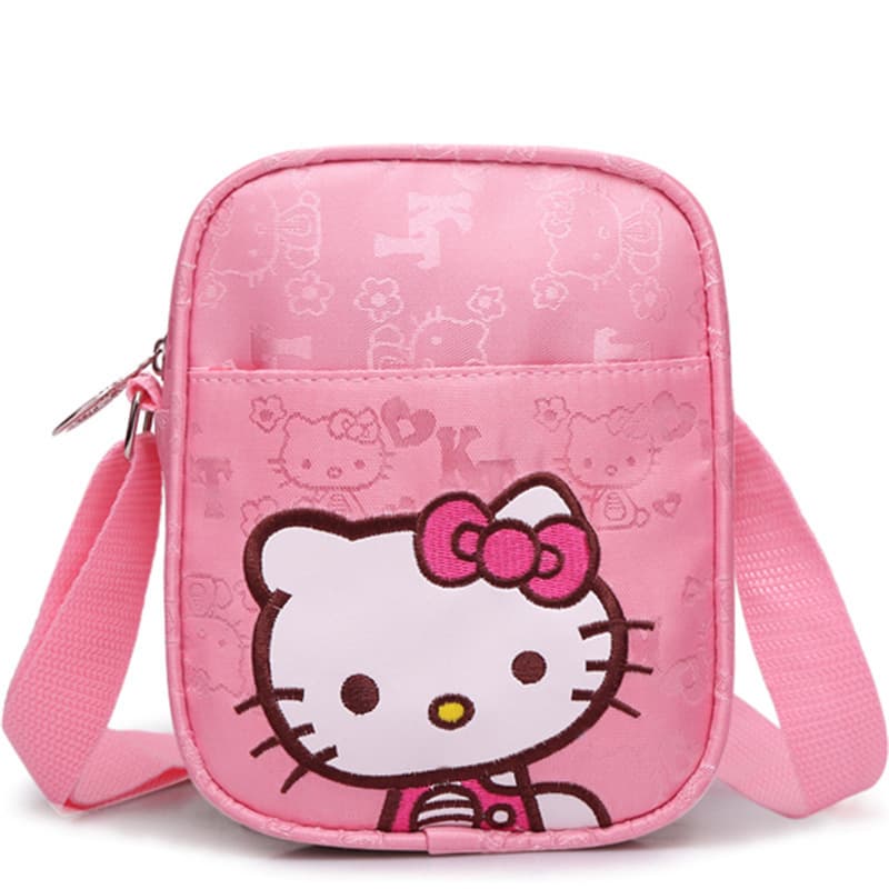Hello Kitty children's shoulder crossbody bag little girl princess fashion girls handbag cute ins