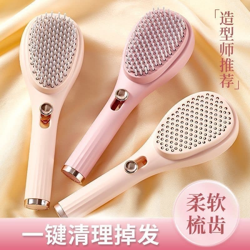 Retractable Hairbrush, Magic Comb, Scalp Cleaning Brush, Anti-Static Portable Hairbrush, Volumizing Scalp Massage Comb