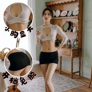 Hot Sexy Lingerie Passionate Temptation Secretary Uniform Professional Role-Play Alluring Women's Set Drop Shipping