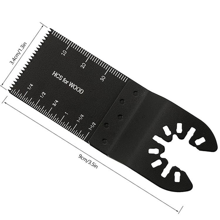 Multi-Function Saw Blade Accessories, Universal Saw Blade, 34mm High Carbon Steel Quick-Install Hole Saw Blade, Woodworking Saw Blade