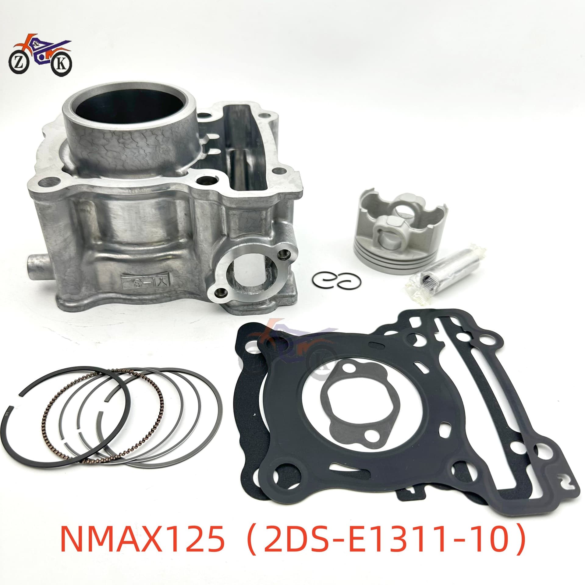 NMAX125 Cylinder Kit GPD125 Compatible with Yamaha NMAX125 Motorcycle Engine Cylinder Set 52mm 2DS
