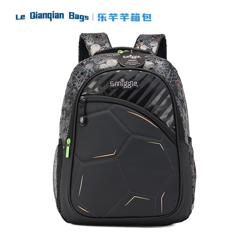 Australian Smiggle Large-Capacity Wear-Resistant Primary School Bag Waterproof Sports School Bag for Grade 3-6 Students