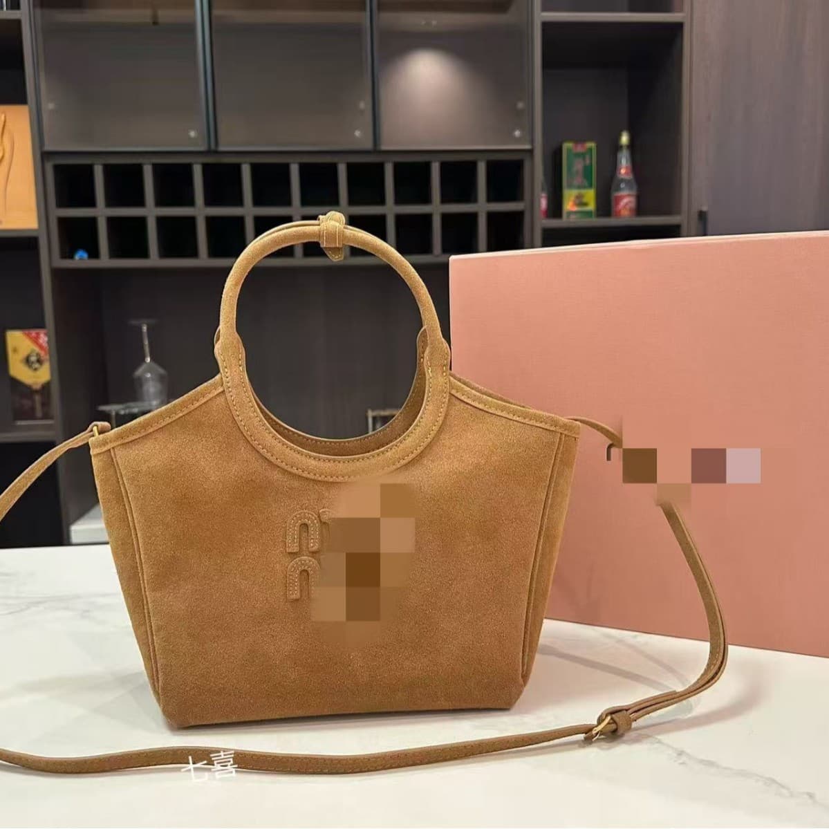 Luobaoshi Compatible Mium Ivy Inner Bag Miu Miu Basket Tote Tote Bag Ultra-Light DuPont Paper Waterproof Lining
