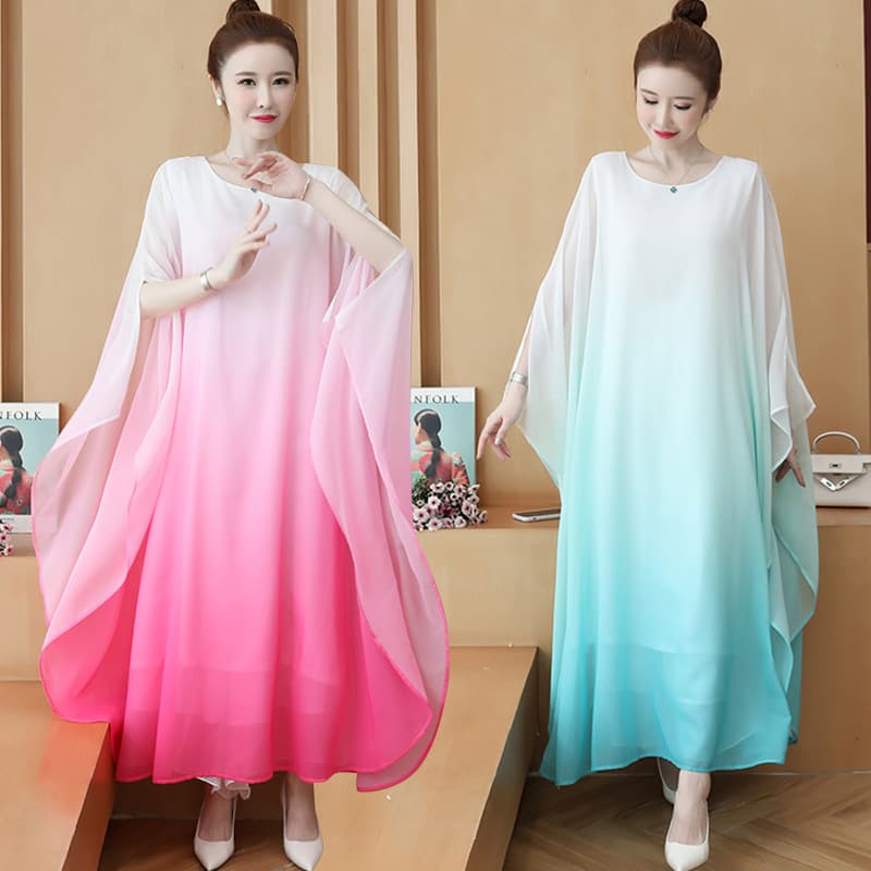 Chinese Style Women's Fairy Zen Dance Dress Loose Fitting Long Dress Monk Robe Tea Ceremony Clothing Ancient Costume Flowing Long Skirt Wholesale