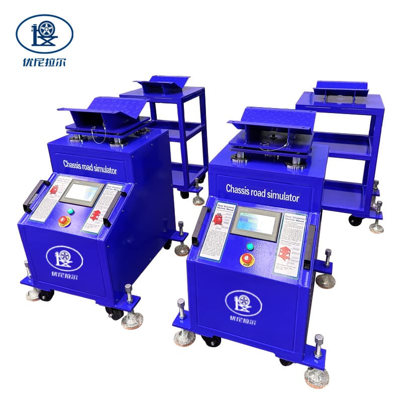 Automotive Road Simulator Chassis Clearance Detection Machine Shaker Frequency Vibration Road Potholes Frame