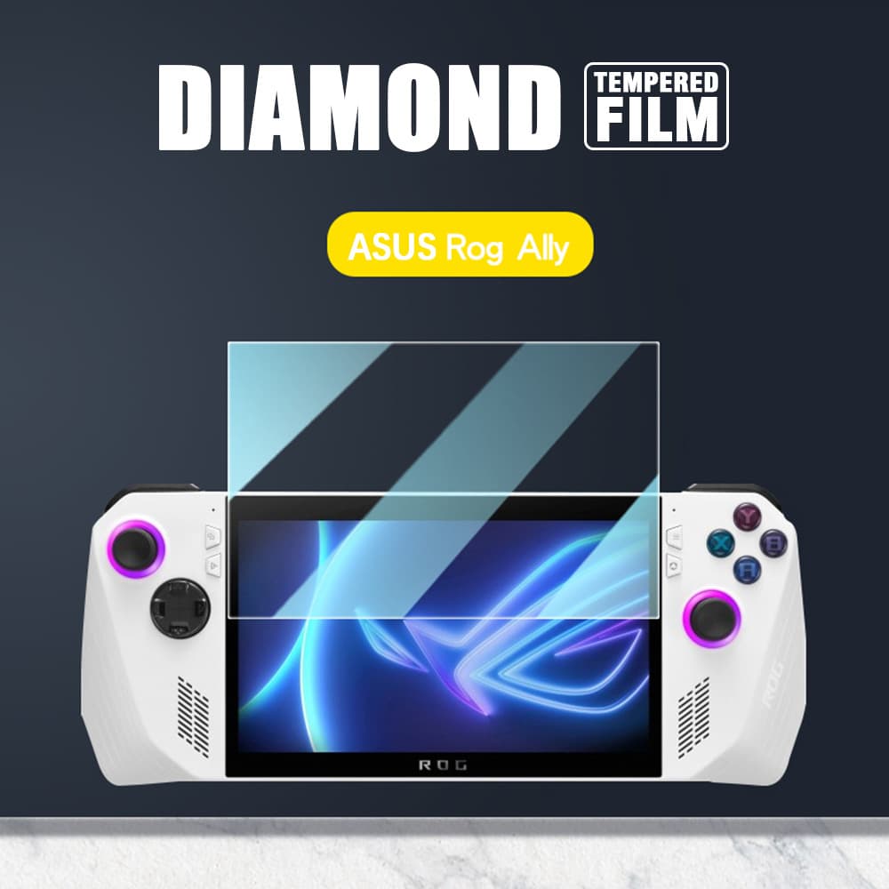 Compatible with ASUS ROG Ally Tempered Glass Screen Protector for ASUS ROG Ally Handheld Gaming Console