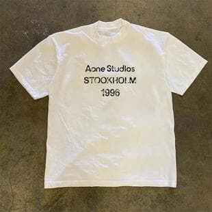 Cross-border European Size Summer Fashion Trend Luxury Brand Letter Printed T-shirt