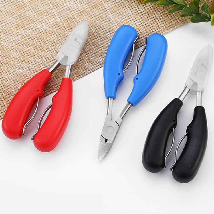 The first generation of stainless steel hawkbill pliers. Nail pliers. Dead skin pliers. Special pliers for thick nails and onychomycosis. Ingrown toenail pliers.
