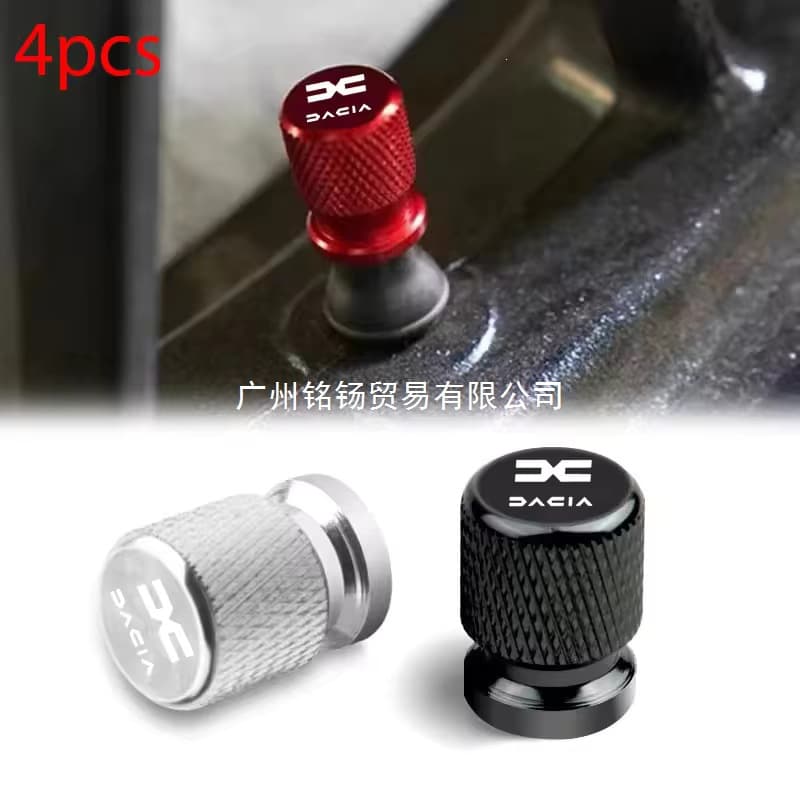 For Dacia Duster Logan Sandero Lodgy Dokker Stepway MCV 2 Solenza 4pcs Metal Car