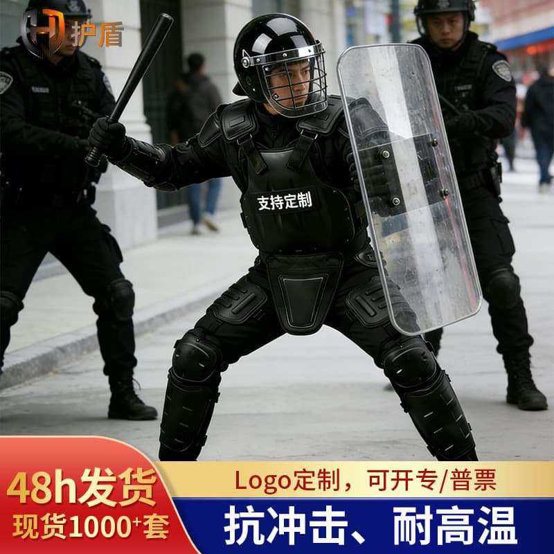 Anti-riot suit suit 2023 lightweight security duty full-body protective equipment helmet riot suit suit foreign trade